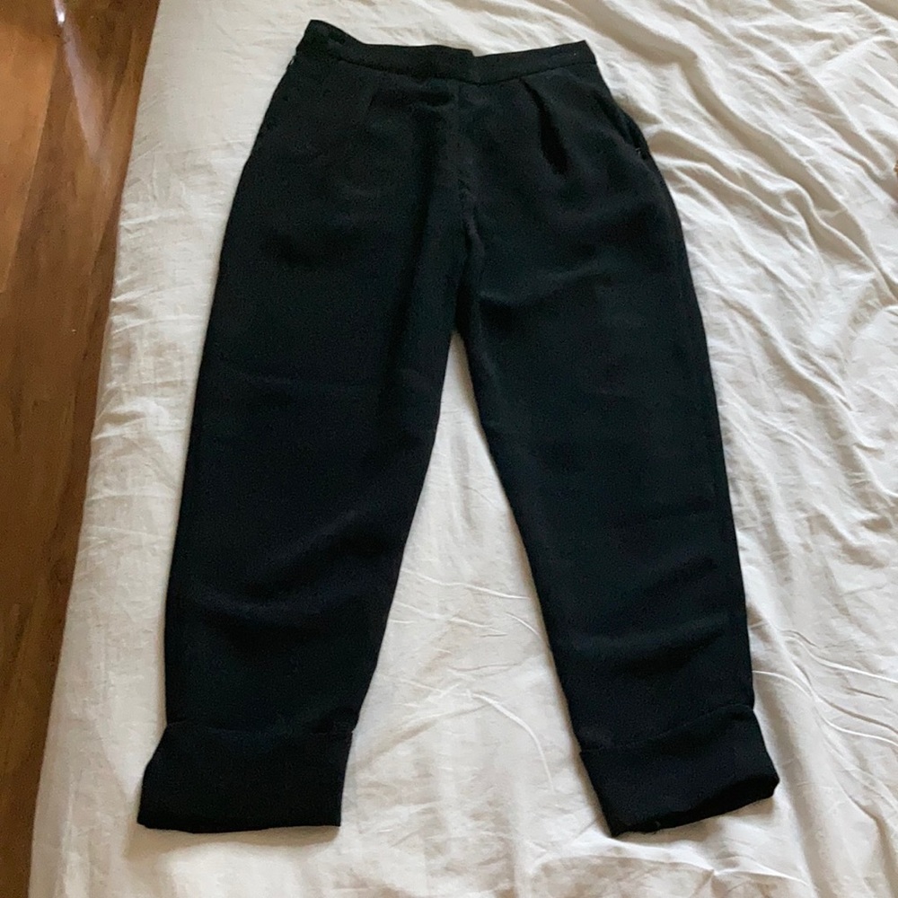 Rachel comey high waisted trouser black pants 2